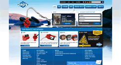 Desktop Screenshot of pompes-japy.com